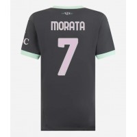 AC Milan Alvaro Morata #7 Fotballklær Tredjedrakt Dame 2024-25 Kortermet